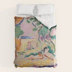 The Joy of Life (sketch) by Henri Matisse Comforter Gallery Image 6