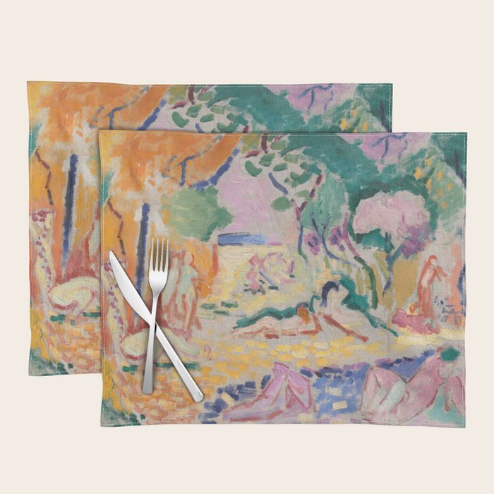 The Joy of Life (sketch) by Henri Matisse Placemat Gallery Image 1