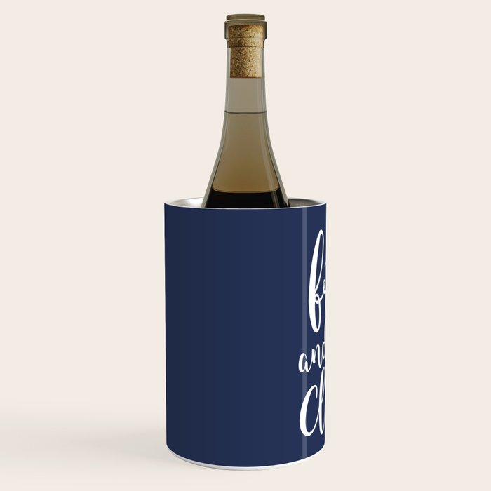 so fresh so clean clean (navy) Wine Chiller Gallery Image 2