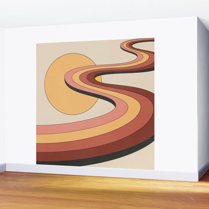 Geometric Abstraction 59 Wall Mural Gallery Image 2