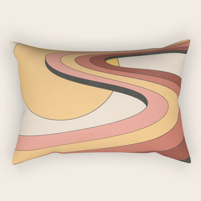 Geometric Abstraction 59 Rectangular Pillow Gallery Image 1