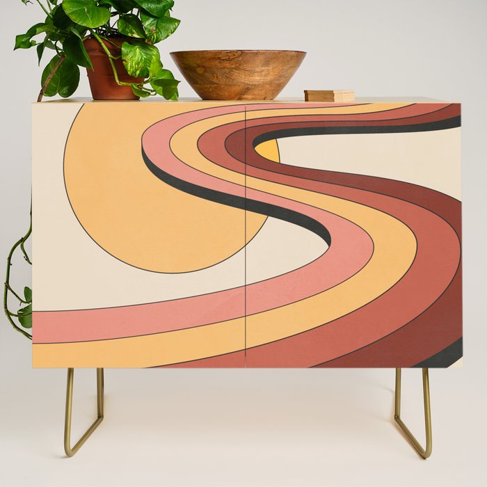 Geometric Abstraction 59 Credenza Gallery Image 1