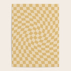 Check III - Mustard Twist â Checkerboard Print Poster Gallery Image 4