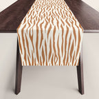 Tiger Stripes In Neutral Table Runner Gallery Image 1