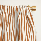 Tiger Stripes In Neutral Window Curtain Gallery Image 2