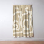 Abstract Lines 23 Window Curtain Gallery Image 3