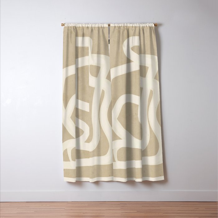 Abstract Lines 23 Window Curtain Gallery Image 3