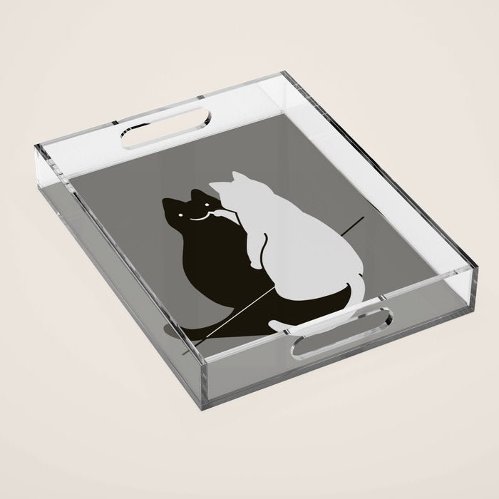 Be Pawsitive Acrylic Tray Gallery Image 1