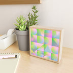 summer pastel gradient shapes Mini Art Print Gallery Image 2
