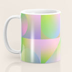 summer pastel gradient shapes Coffee Mug Gallery Image 3