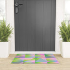 summer pastel gradient shapes Welcome Mat Gallery Image 3