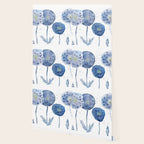 4 indigo abstract dandelion 2 Wallpaper Gallery Image 2