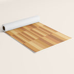 Mixed Stripes Pattern XII Orange Tones Yoga Mat Gallery Image 2