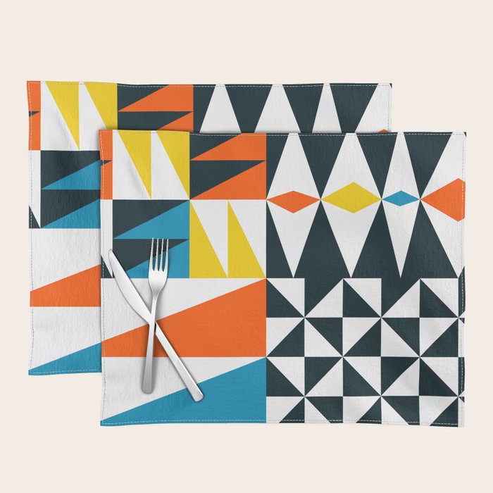 Mid Century 02 Placemat Gallery Image 1