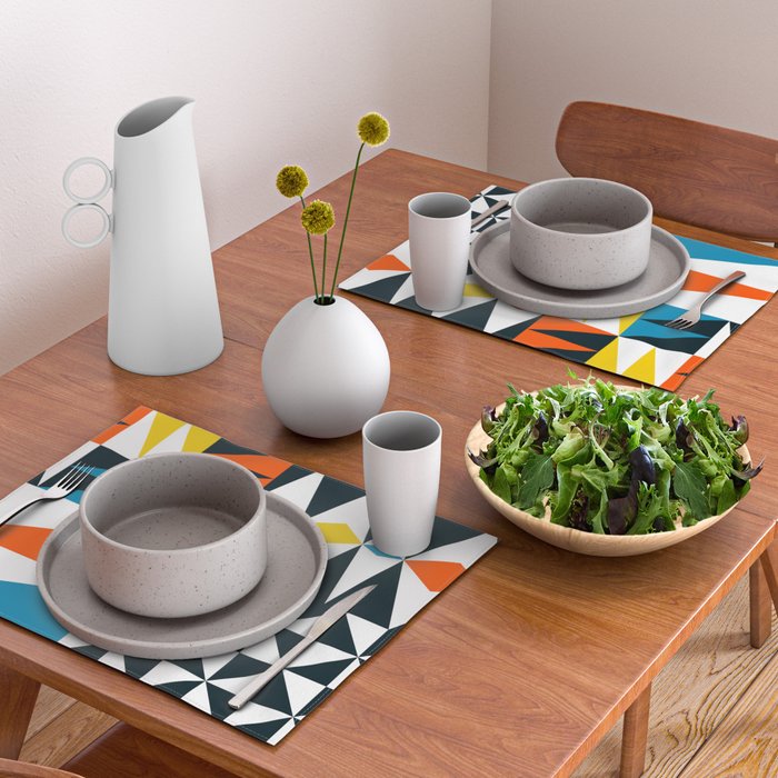 Mid Century 02 Placemat Gallery Image 2