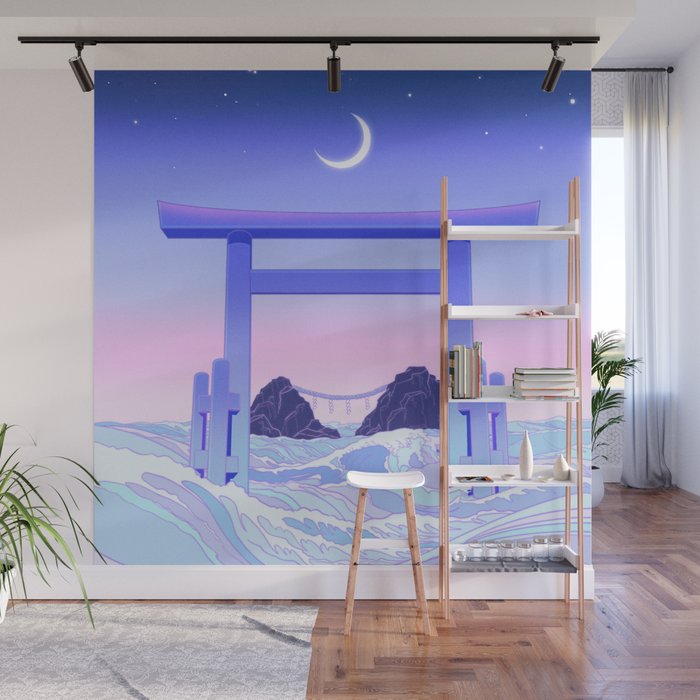Floating World Wall Mural