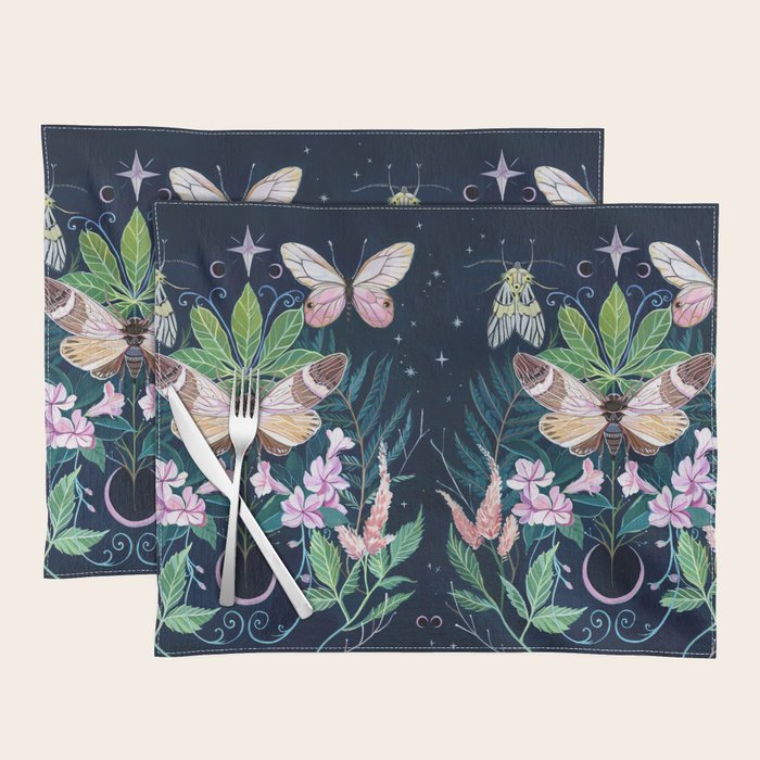 Cicada Moon Placemat Gallery Image 1