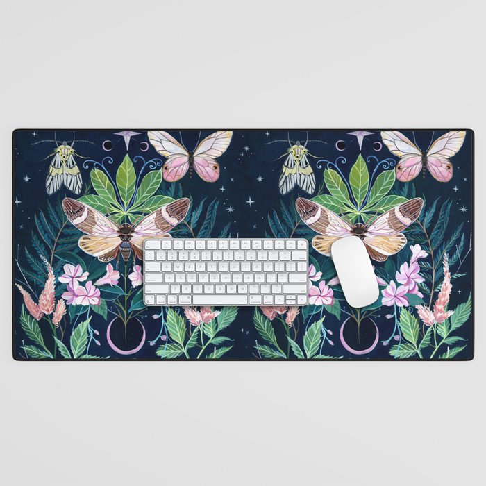 Cicada Moon Desk Mat Gallery Image 1