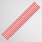 Minimal Arch XXIX Coral Pink Modern Geometric Lines Table Runner Gallery Image 3