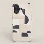 Geometric Moonscape iPhone Case Gallery Image 1