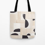 Geometric Moonscape Tote Bag Gallery Image 1