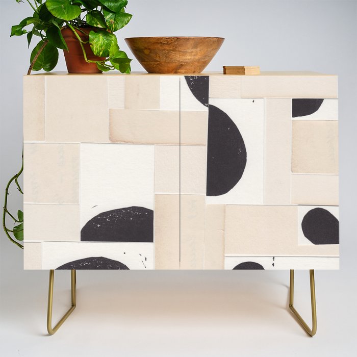 Geometric Moonscape Credenza Gallery Image 1