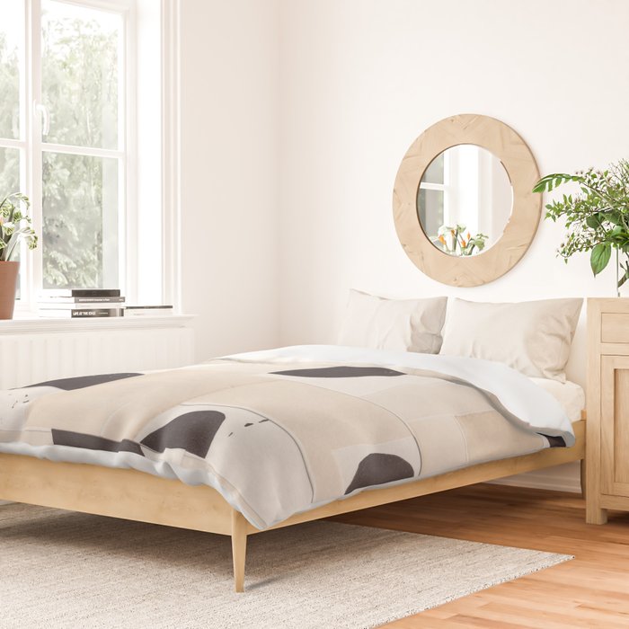 Geometric Moonscape Duvet Cover Gallery Image 2