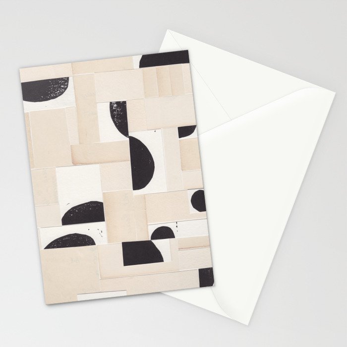 Geometric Moonscape Stationery Card Gallery Image 2