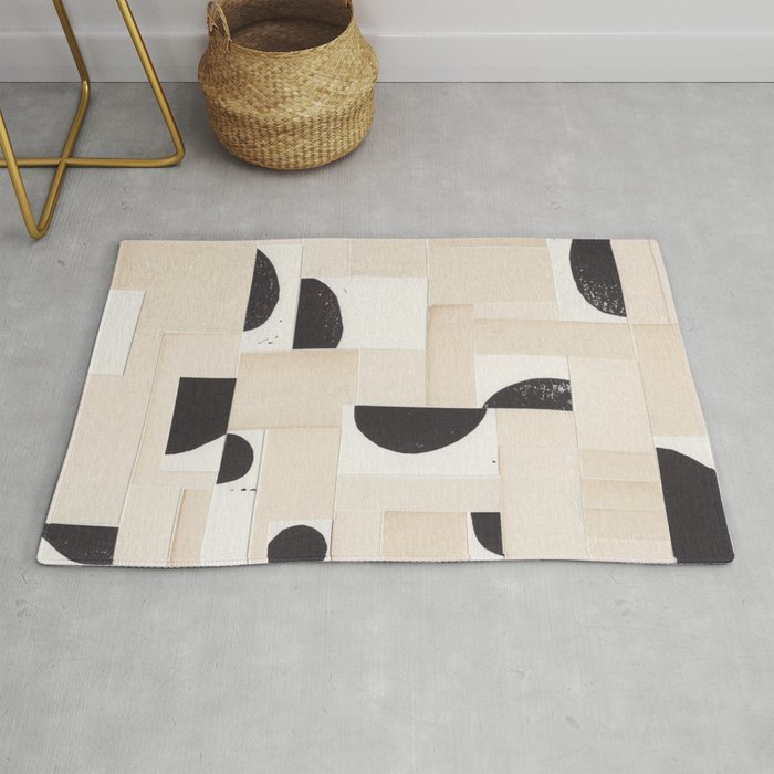 Geometric Moonscape Rug Gallery Image 1