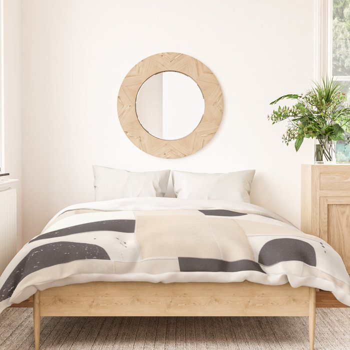 Geometric Moonscape Duvet Cover Gallery Image 3
