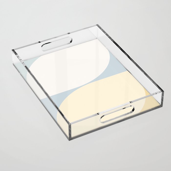 Almond Abstract XV Acrylic Tray Gallery Image 1