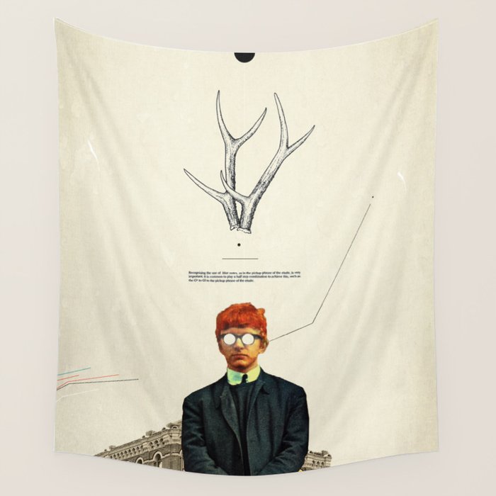 Bright Posture Wall Tapestry Gallery Image 4