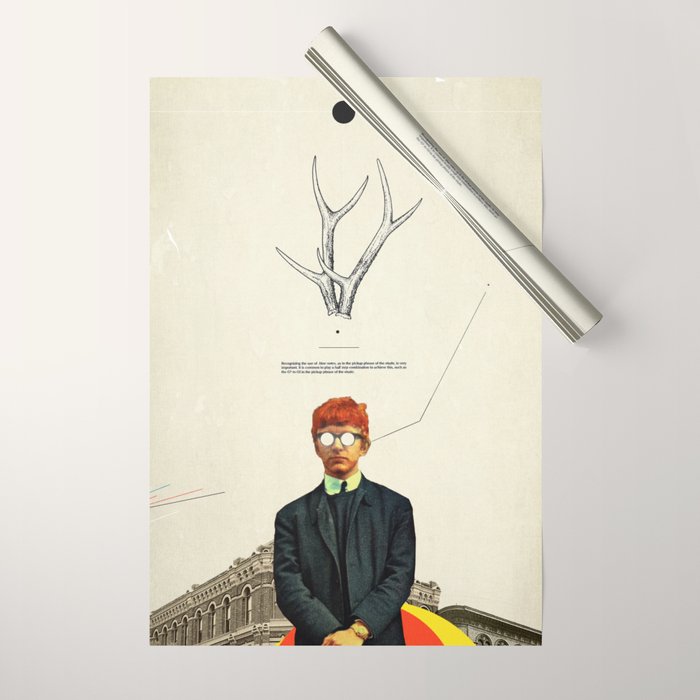 Bright Posture Wrapping Paper Gallery Image 1