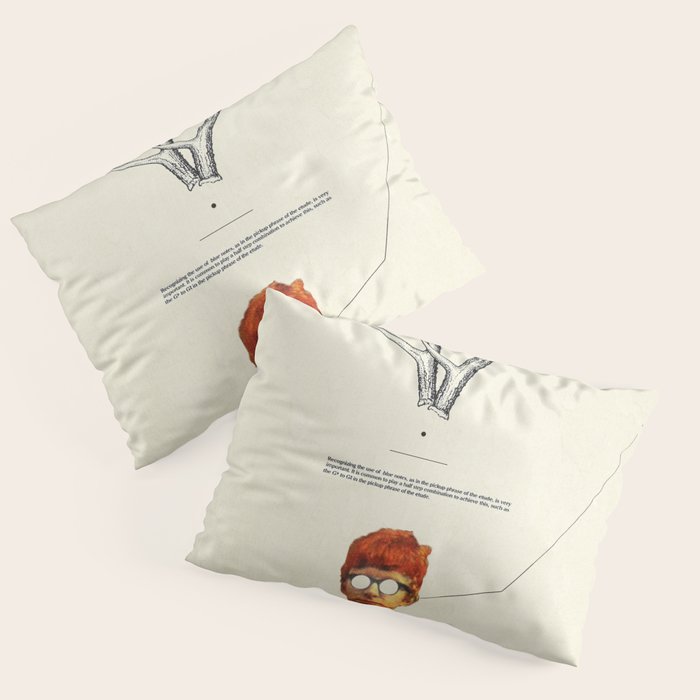 Bright Posture Pillow Sham Gallery Image 1