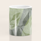 Serene Foliage Earthy Greenery Art Coffee Mug Gallery Image 4