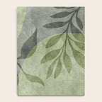 Serene Foliage Earthy Greenery Art Notebook Gallery Image 4
