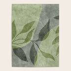 Serene Foliage Earthy Greenery Art Poster Gallery Image 4