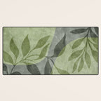 Serene Foliage Earthy Greenery Art Desk Mat Gallery Image 3