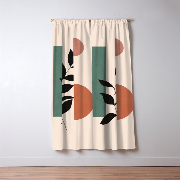 Modern Abstract Art 38 Window Curtain Gallery Image 3