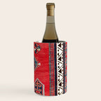 Kazak Borjalou Southwest Caucasus Niche Rug Print Wine Chiller Gallery Image 3