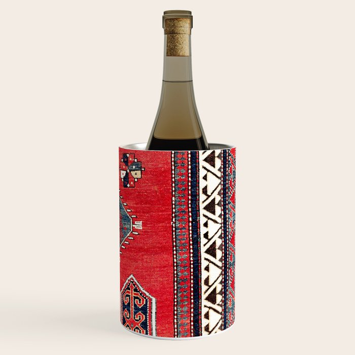 Kazak Borjalou Southwest Caucasus Niche Rug Print Wine Chiller Gallery Image 3