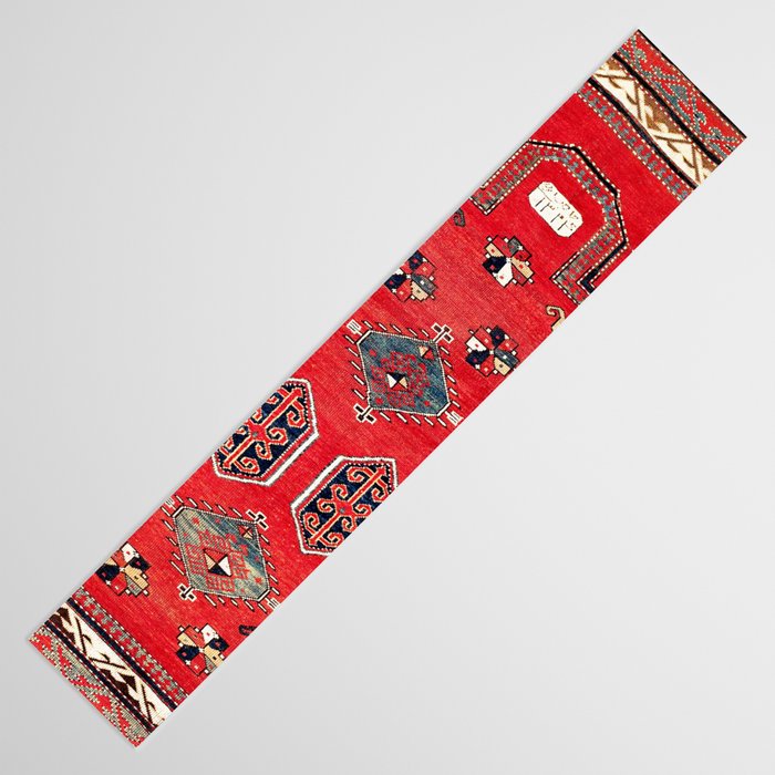 Kazak Borjalou Southwest Caucasus Niche Rug Print Table Runner Gallery Image 3
