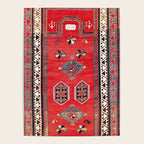 Kazak Borjalou Southwest Caucasus Niche Rug Print Poster Gallery Image 4