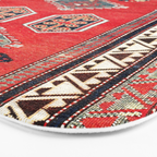 Kazak Borjalou Southwest Caucasus Niche Rug Print Bath Mat Gallery Image 3