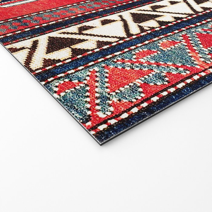 Kazak Borjalou Southwest Caucasus Niche Rug Print Welcome Mat Gallery Image 2