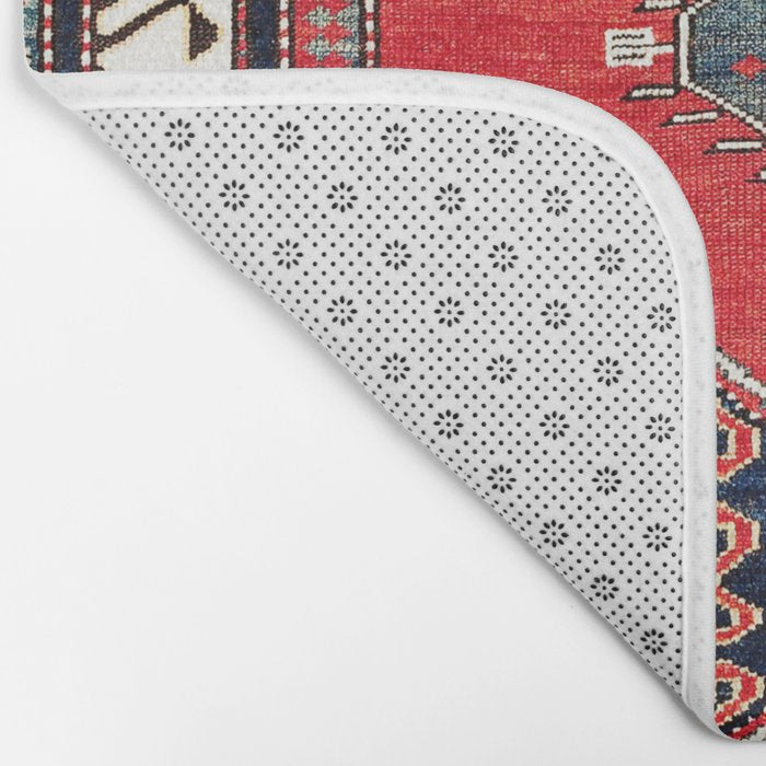 Kazak Borjalou Southwest Caucasus Niche Rug Print Bath Mat Gallery Image 2