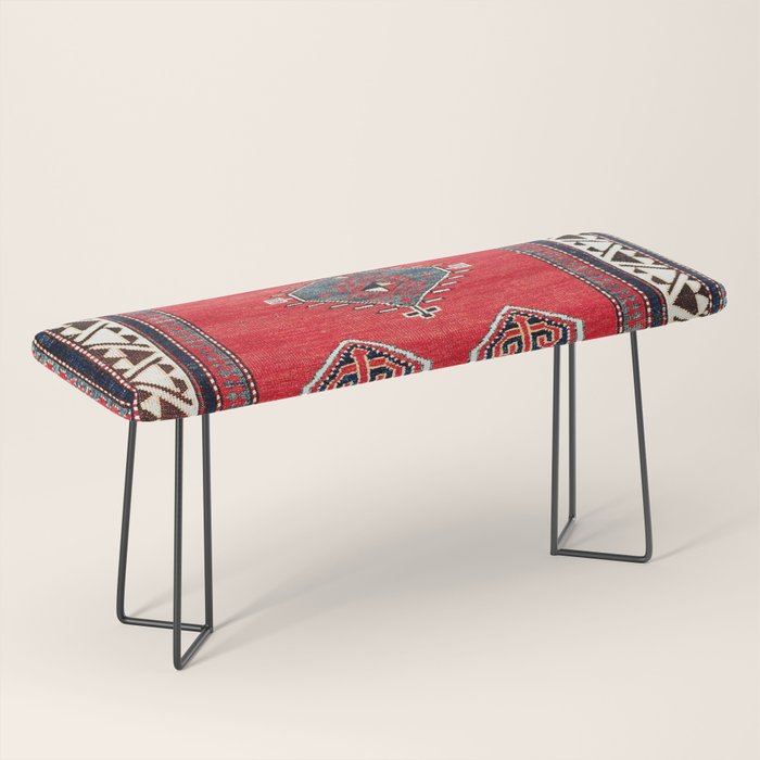 Kazak Borjalou Southwest Caucasus Niche Rug Print Bench Gallery Image 1
