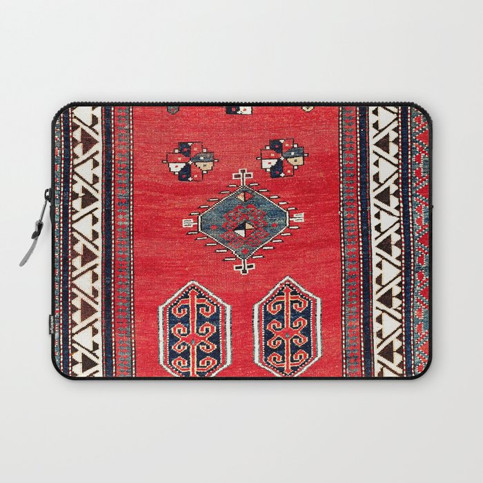 Kazak Borjalou Southwest Caucasus Niche Rug Print Laptop Sleeve Gallery Image 1