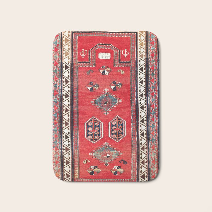 Kazak Borjalou Southwest Caucasus Niche Rug Print Bath Mat Gallery Image 1