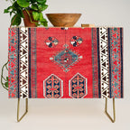 Kazak Borjalou Southwest Caucasus Niche Rug Print Credenza Gallery Image 1